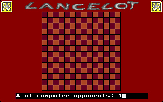 Lancelot The Computer Game atari screenshot